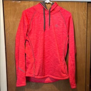 Umbro Neon Pink Long Sleeve Athletic Hoodie